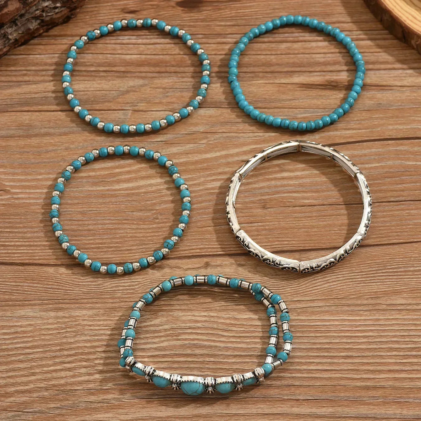 Set di braccialetti boho