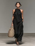 Lua | Abito Maxi con Tasche