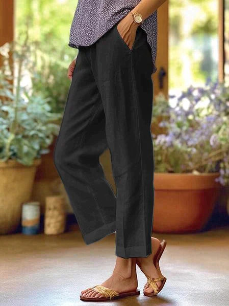 Valentina | Pantaloni di Lino Estivi