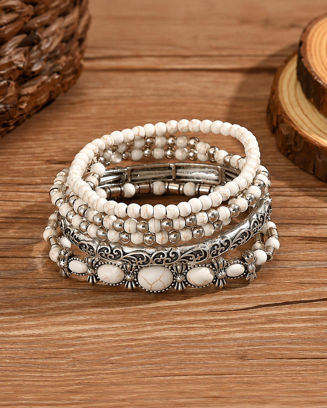 Set di braccialetti boho