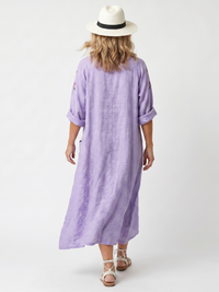 Margherita | Abito Maxi Scollo a V con Tasche