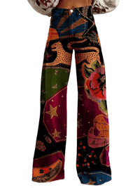 Léna - Pantaloni Boho Chic