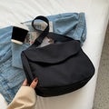 Valentina | Borsa a Tracolla in Nylon con Bottone Magnetico
