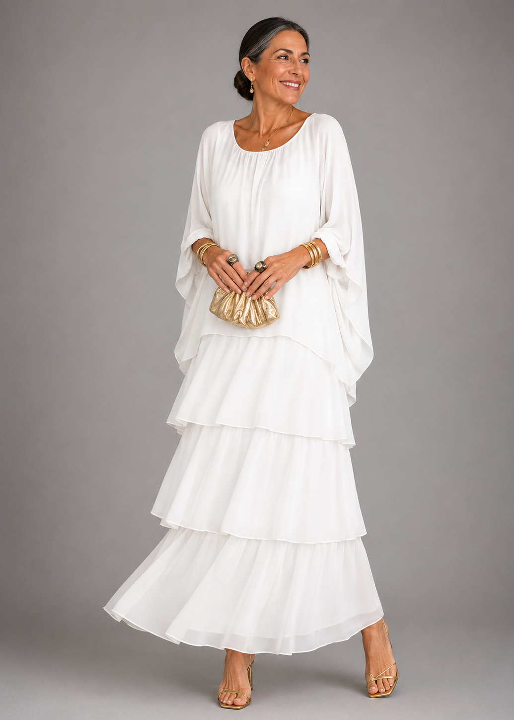 Lara | Abito Maxi Fluido