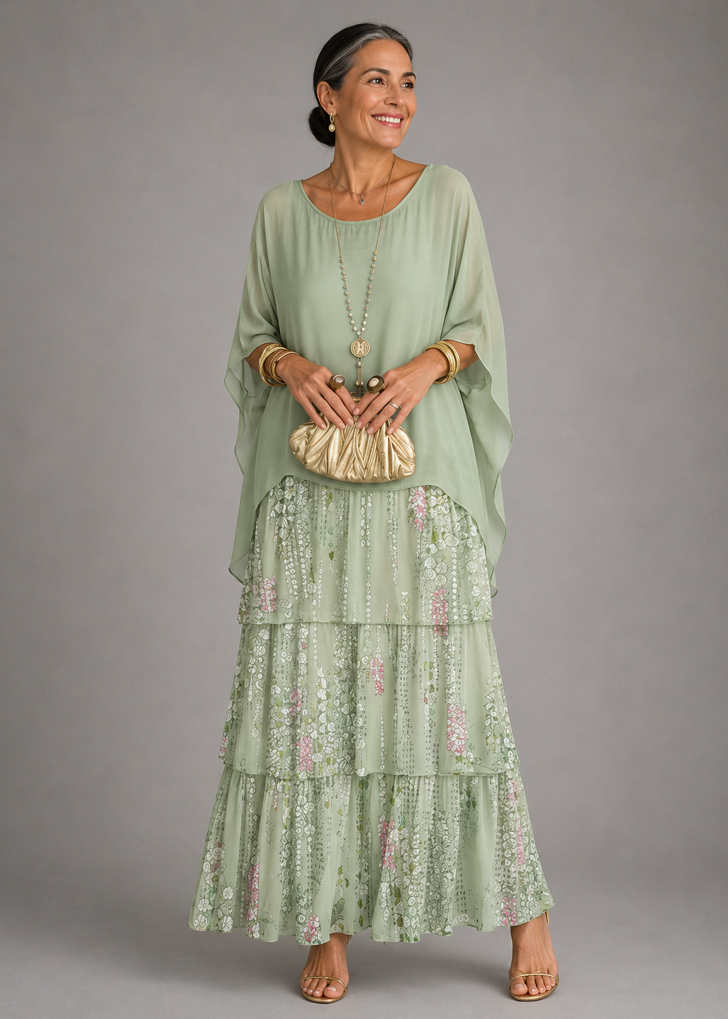 Lara | Abito Maxi Fluido