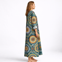 Ella™ | Robe Midi Géométrique