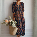 Alessia™ | Robe Fleurie Élégance Naturelle