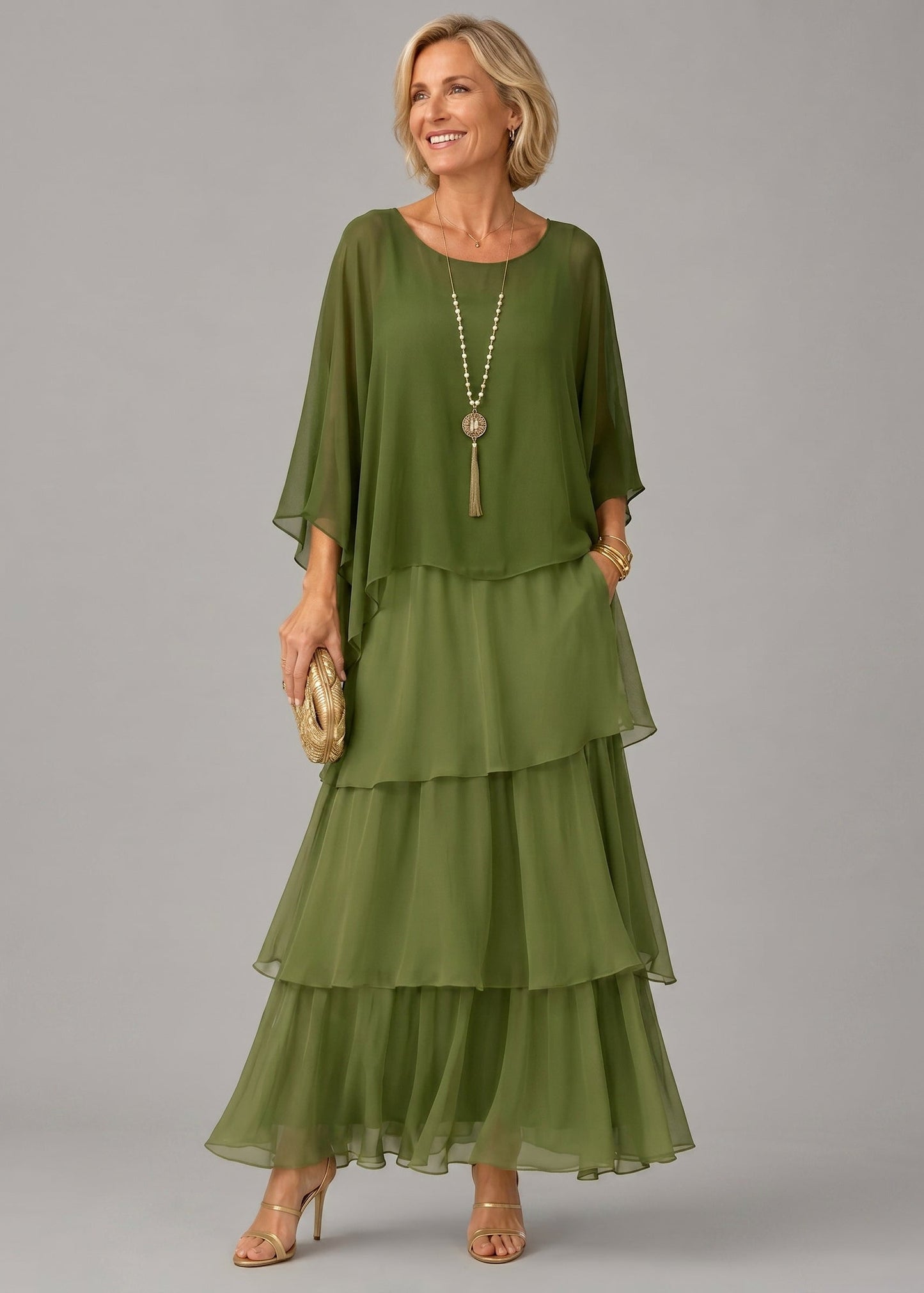 Lara | Abito Maxi Fluido