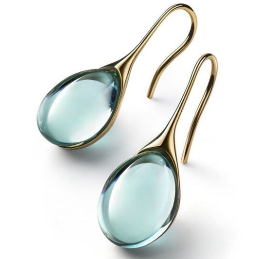 Eleganti Orecchini Pendenti con Cristalli