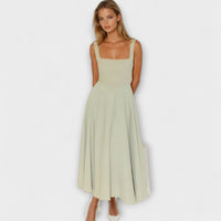 Scarlett - Élégante robe de soirée en crème