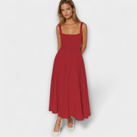 Scarlett - Élégante robe de soirée en crème