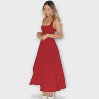 Scarlett - Élégante robe de soirée en crème