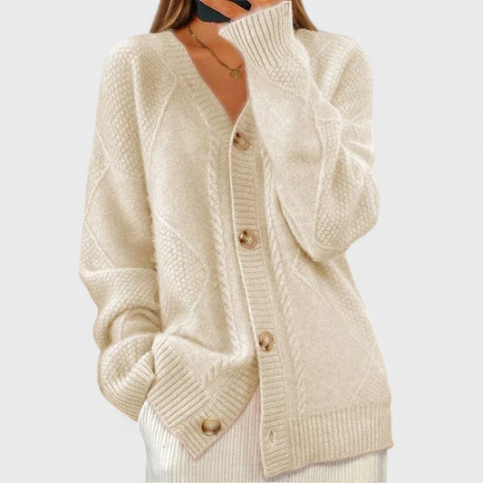 Éloise - Cardigan in maglia a coste