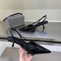 Madison | Slingback con Tacco Basso