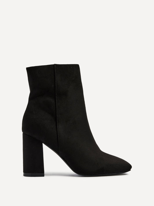 Selene | Stivaletti Eleganti in Eco-Suede con Tacco a Blocco