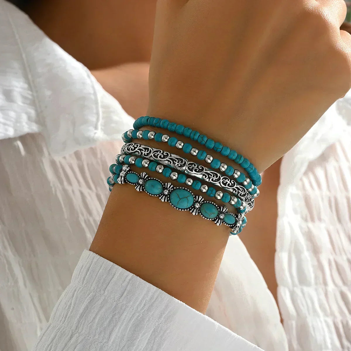 Set di braccialetti boho