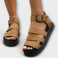 Reinhild - Sandales à Multiples Brides