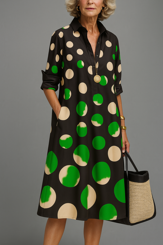 Abito Midi Curato ed Elegante