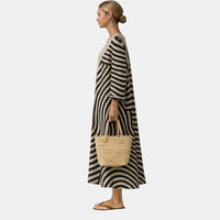Freja™ | Robe Rayée Élégante