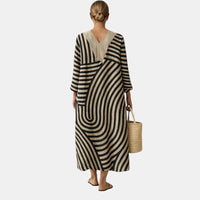 Freja™ | Robe Rayée Élégante