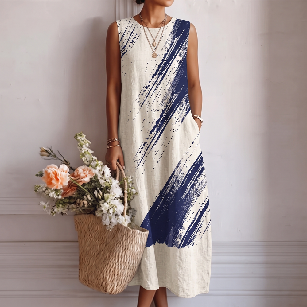 Elin™ | Robe Midi Élégante du Quotidien