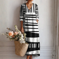 Lærke™ | Robe Graphique Élégante
