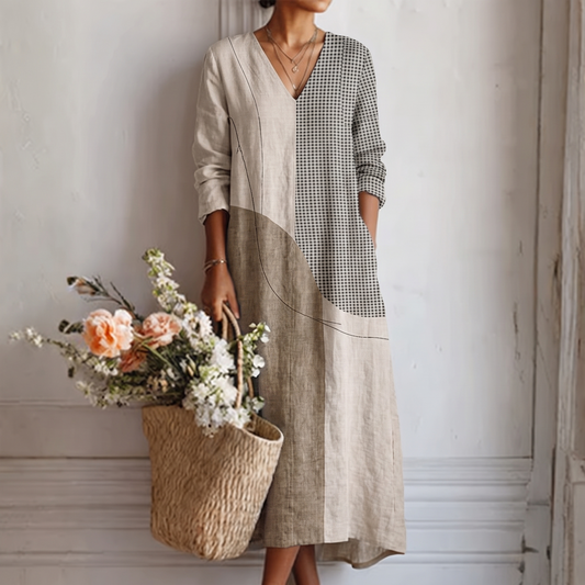 Emma™ | Robe Rayée Élégante